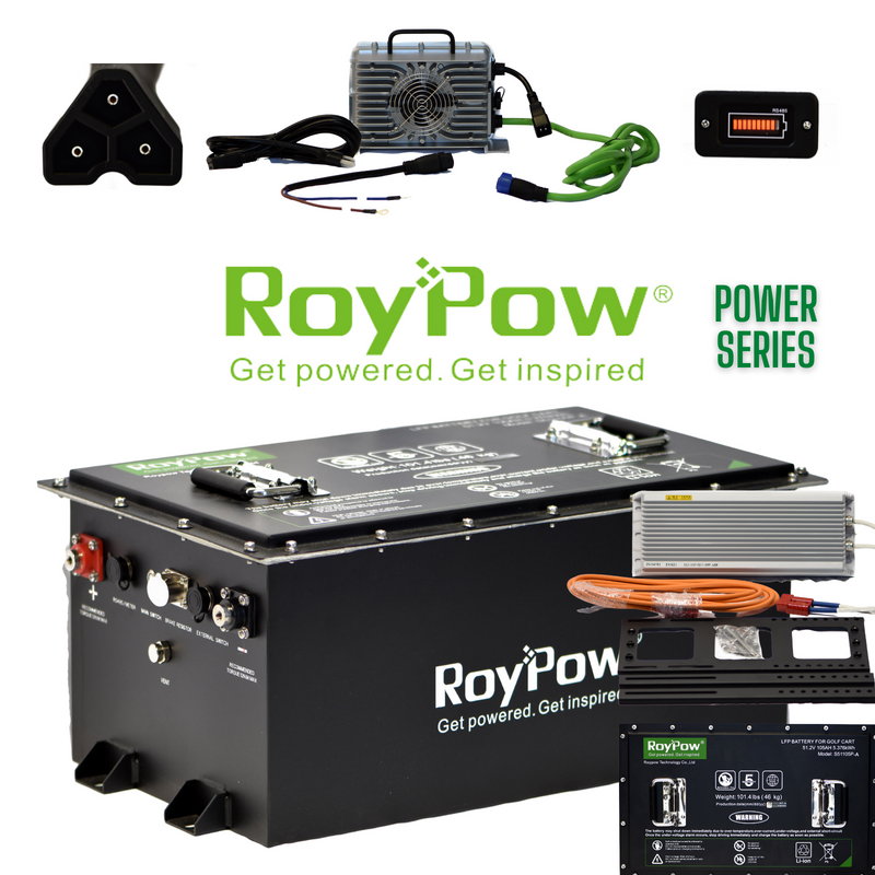 RoyPow 48V 105Ah Lithium Battery (S51105P) - Power Series