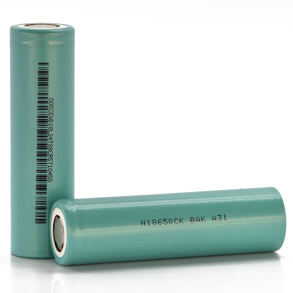 Batería Li-ion 18650 BAK N18650CK de 3,000 mAh 3C - Guatemala