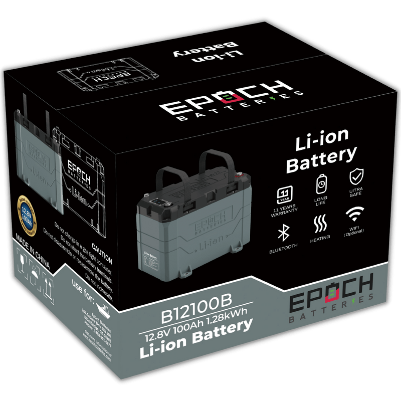 12V 100Ah | Heated & Bluetooth | LiFePO4 Battery