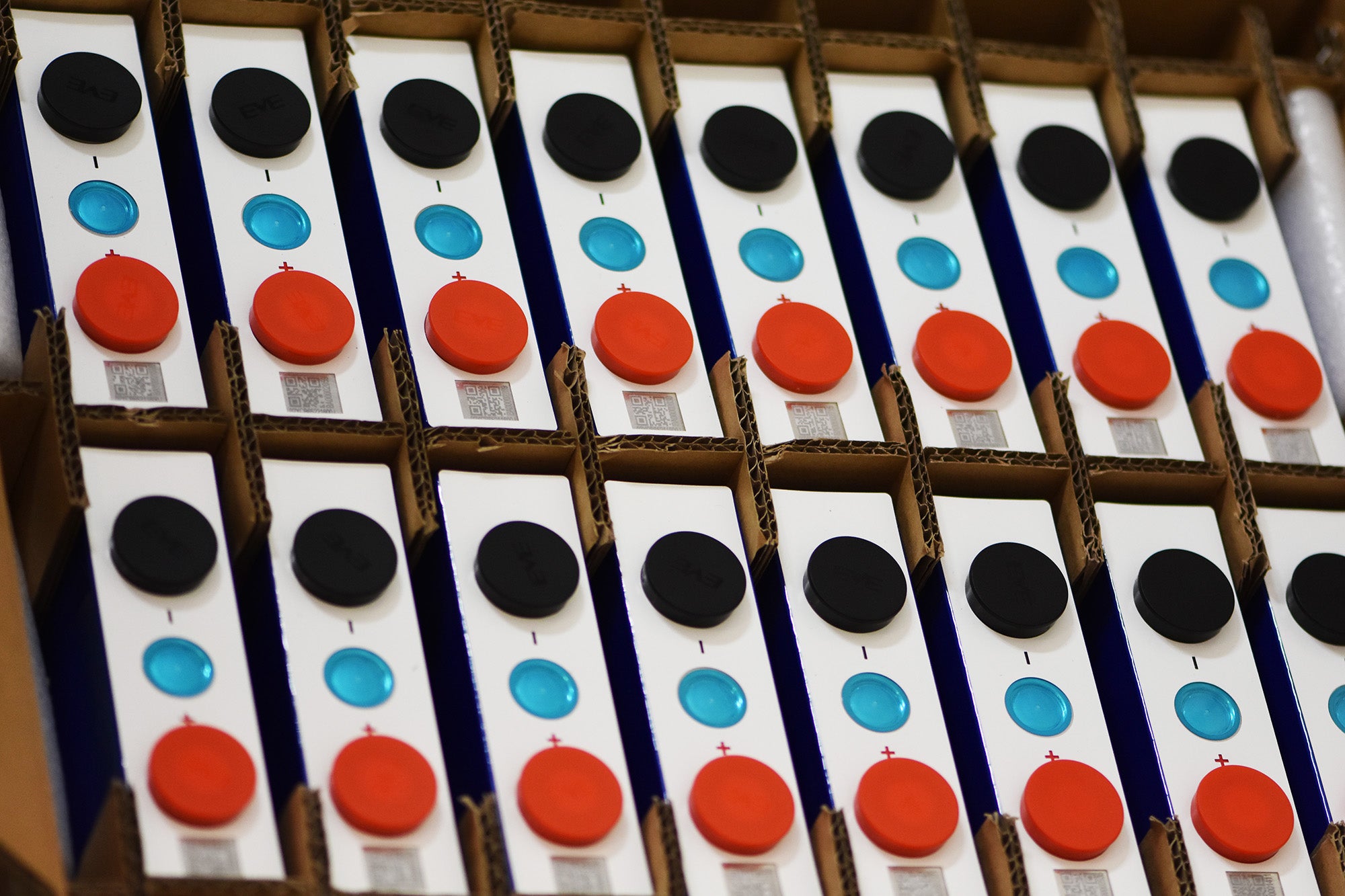 (Pack of 4) EVE LF105 Grade A Cells - 3.2V LiFePO4 105Ah Battery