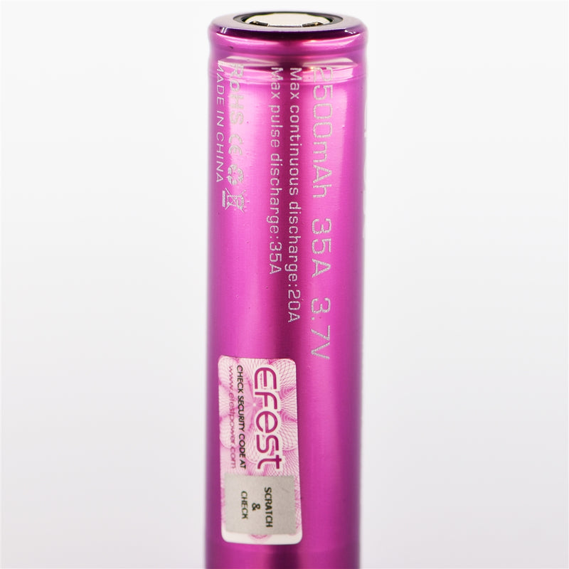 Efest 18650 2500mAh 35A IMR Battery