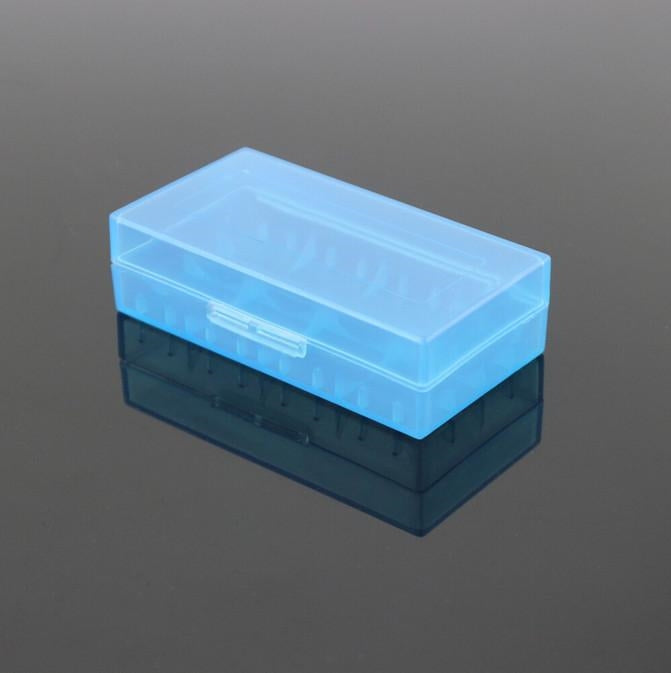 18650 Battery Carrying Case 2x Clear