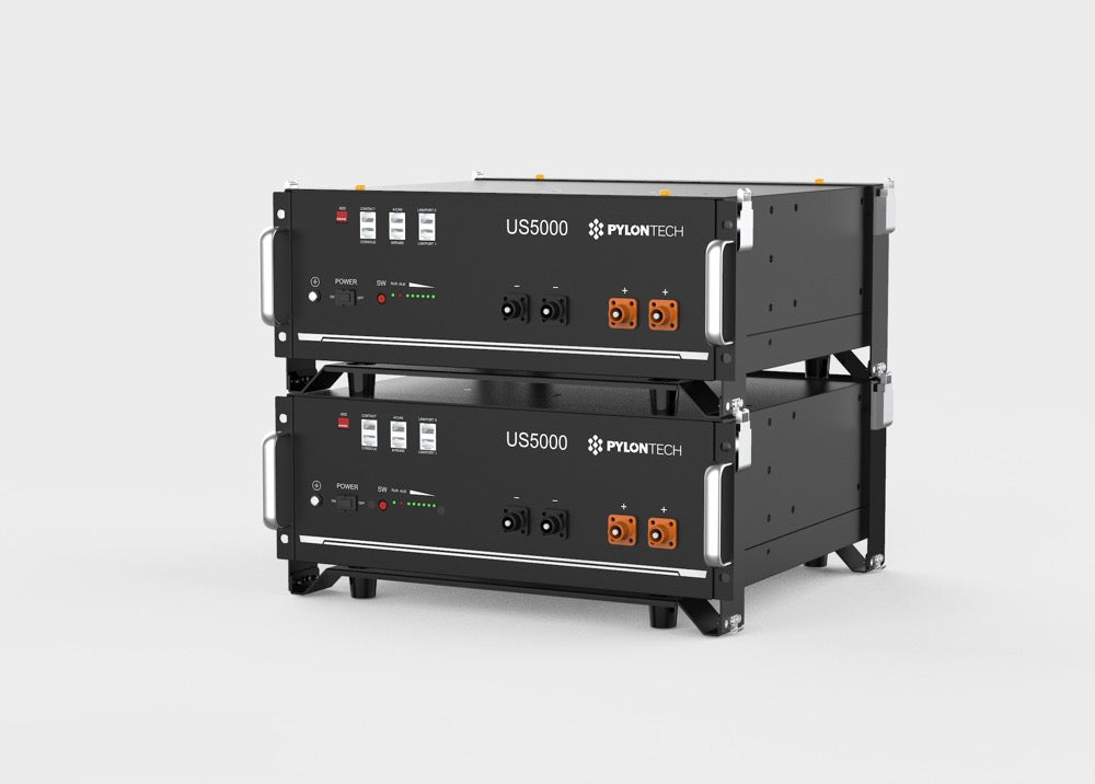 PylonTech US5000 48V 4.84kWh - 48V 100A - LiFePO4 Server Rack Battery
