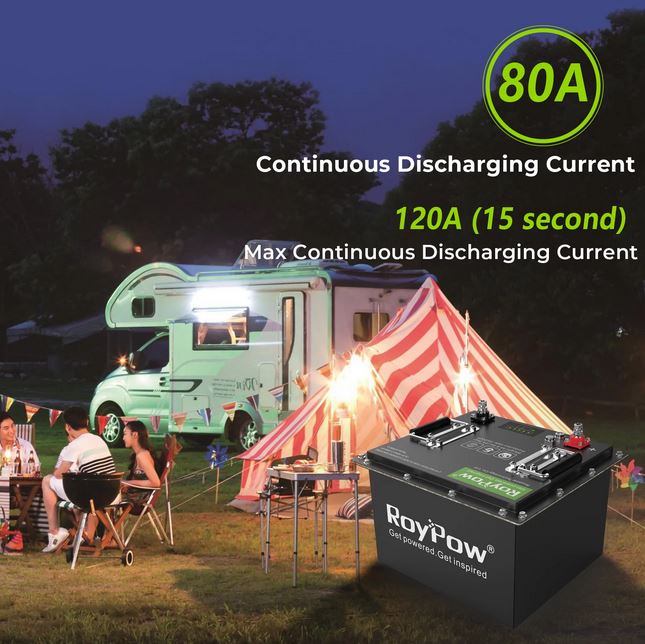 RoyPow 24V 80Ah Lithium Battery (S2480-A) - Heated / IP67