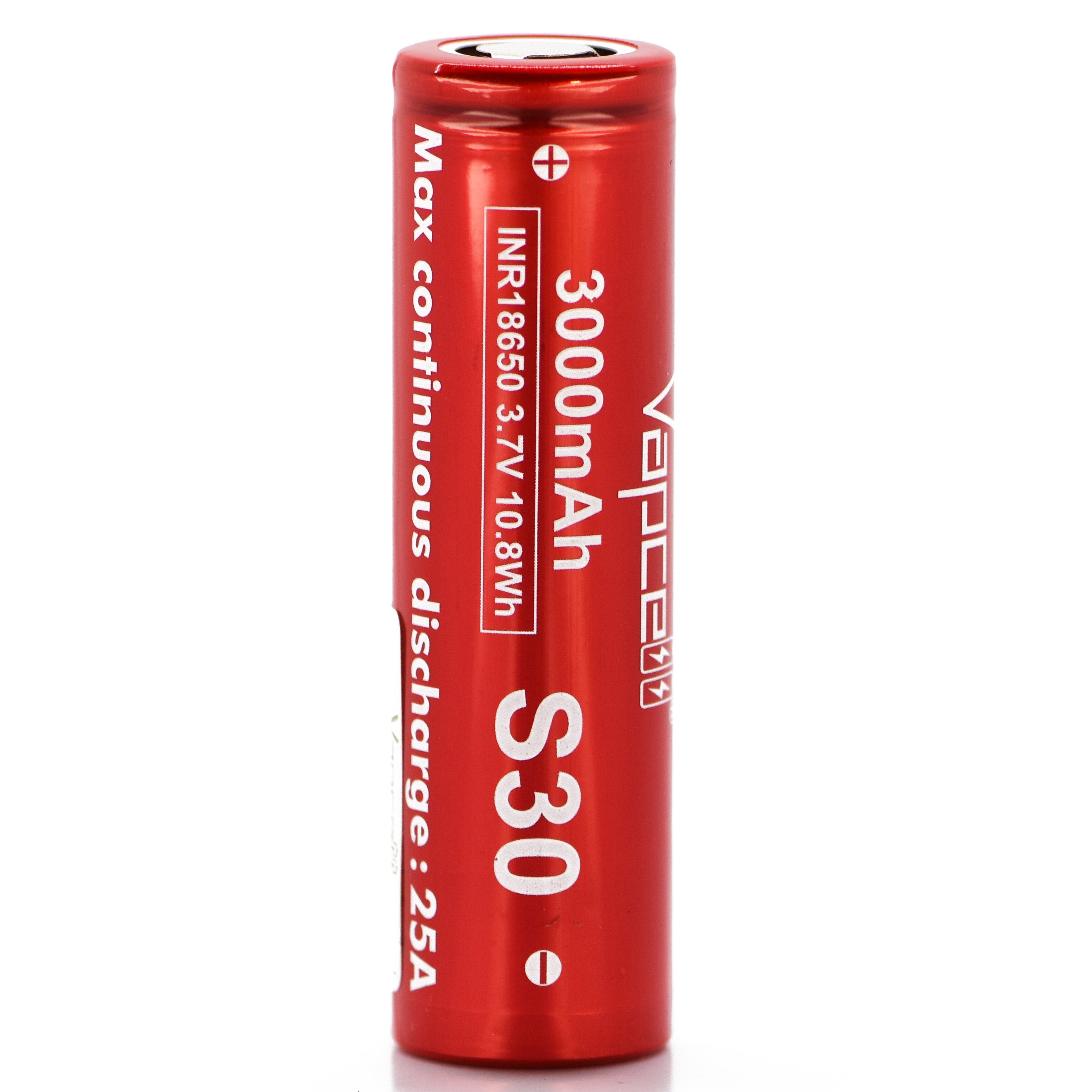 Vapcell S30 18650 3000mAh 25A Battery