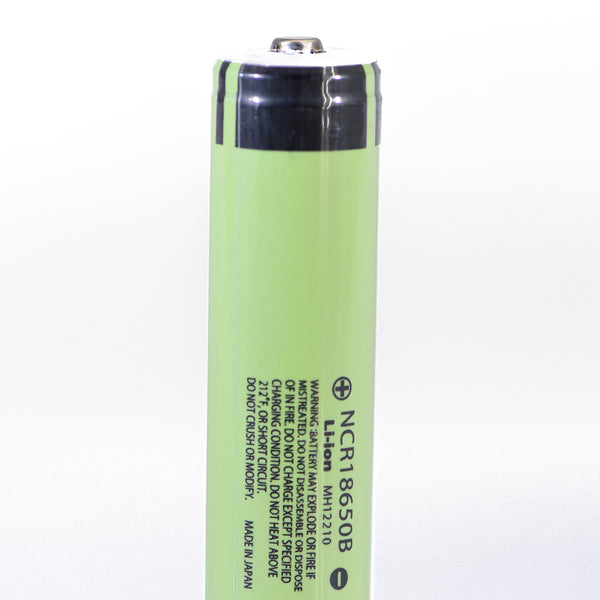 Panasonic NCR 18650B 3400mAh 4.9A - Protected Button Top Battery