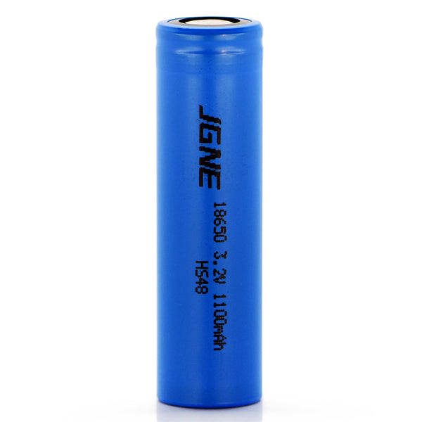 JM imports JGNE 3.2V 18650 1100mAh 33A LiFePO4 Battery - 18650 Battery