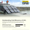 Nitecore FSP100 - 100W Foldable Solar Panel