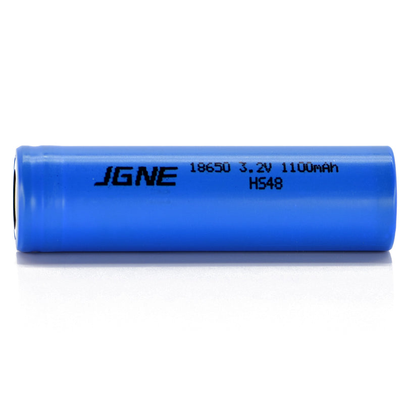 JGNE 3.2V 18650 1100mAh 33A LiFePO4 Battery