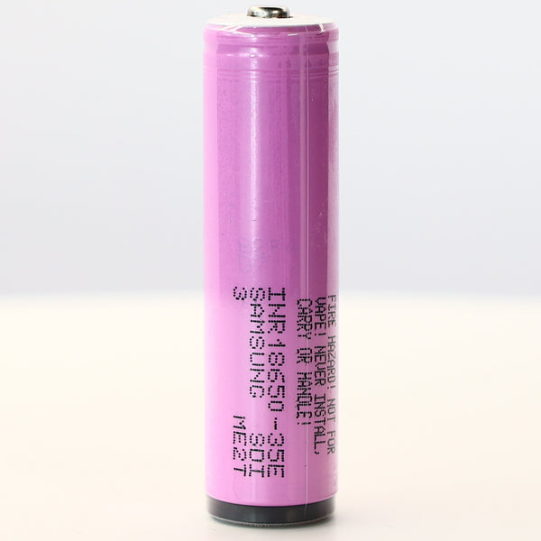 Samsung 35E 18650 3500mAh 8A -Protected Button Top Battery