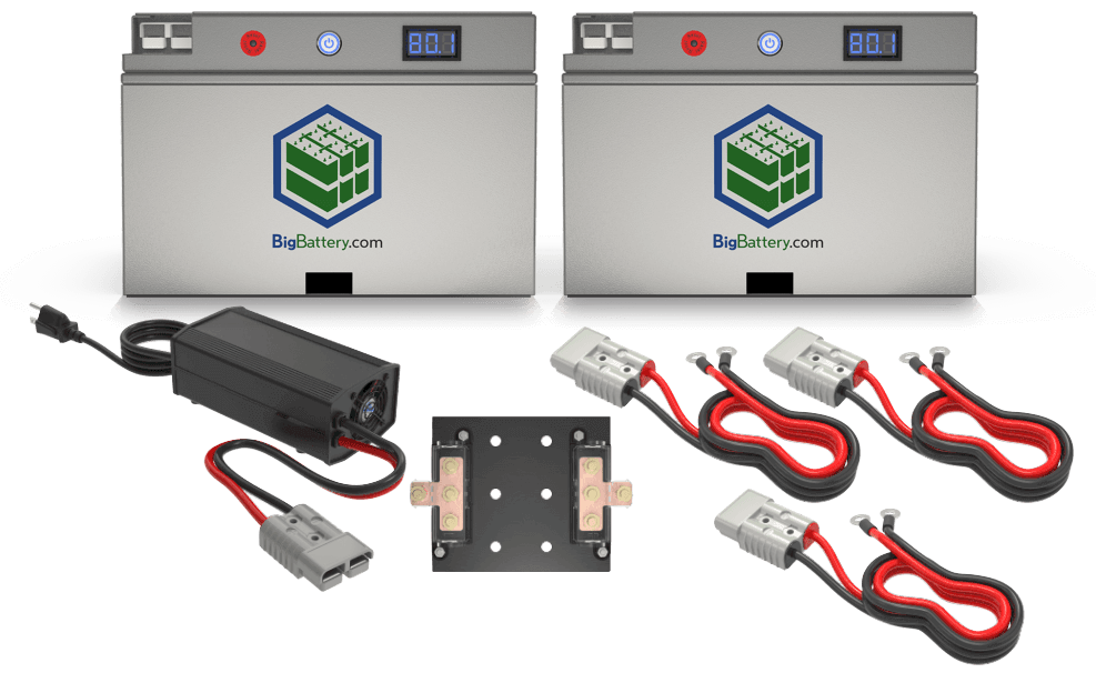 BigBattery 72V 56Ah FALCON - Golf Cart Complete Kit