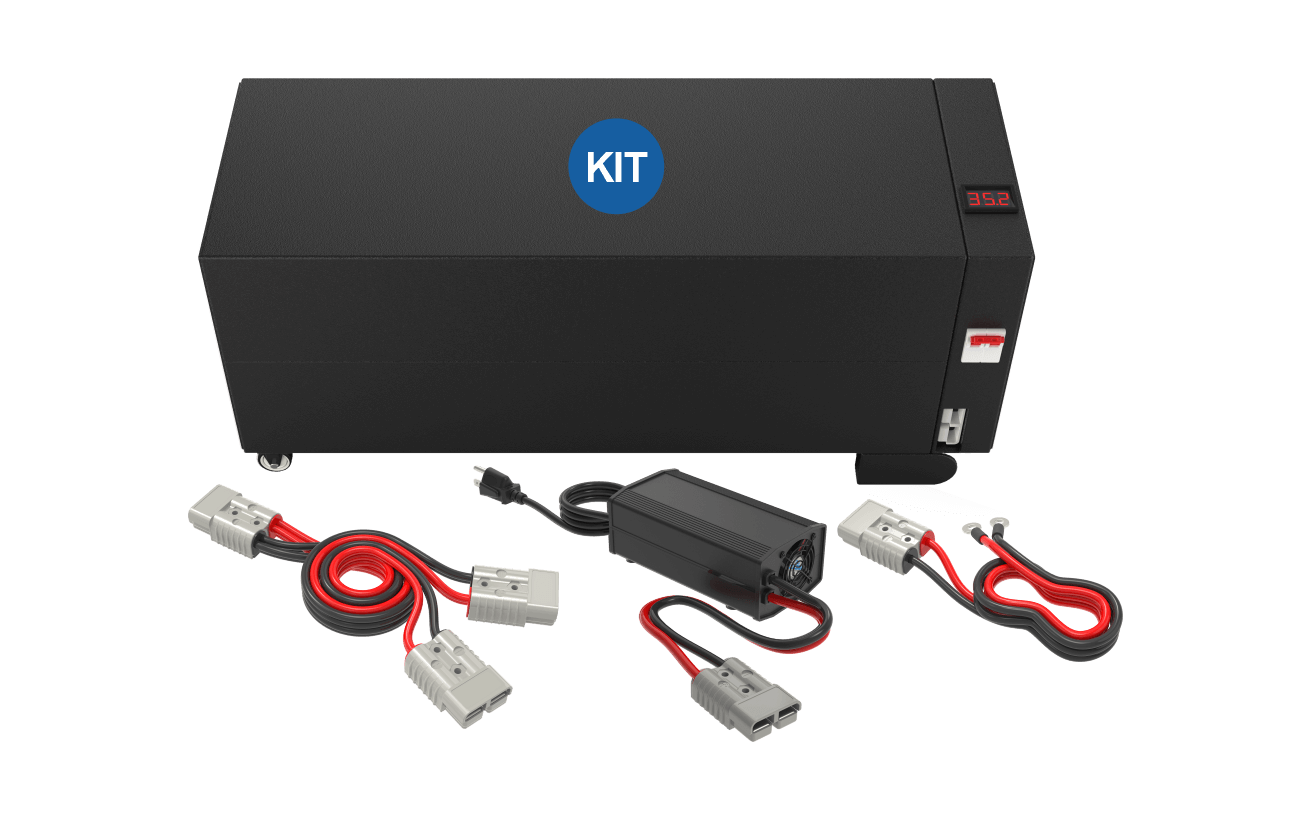 BigBattery 36V 120Ah GATR Max - Golf Cart Complete Kit