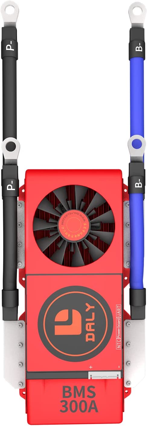 Daly 36V 300A BMS - 12S LiFePO4 - Bluetooth w/ Fan