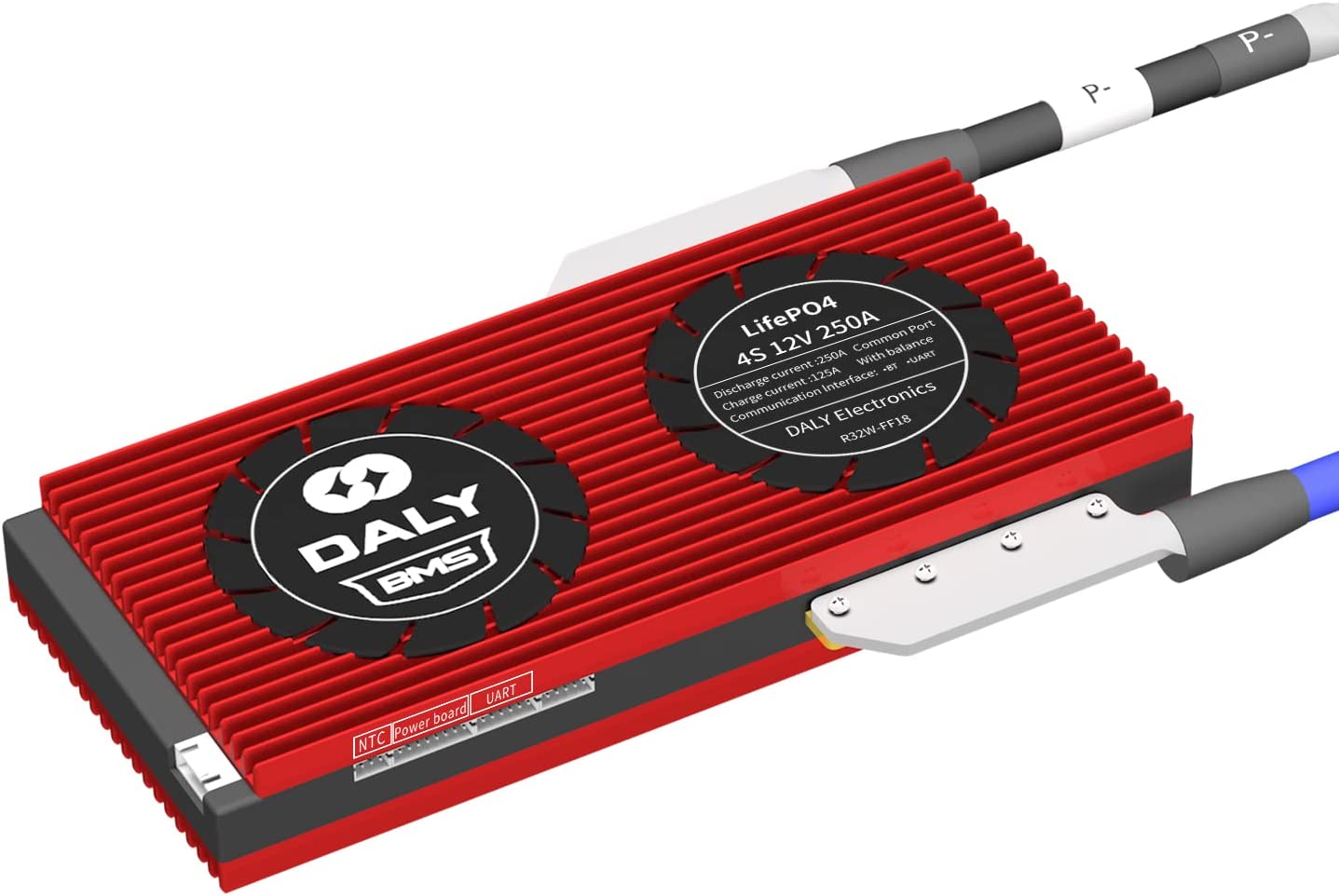 Daly 12V 250A BMS - 4S LiFePO4 - Bluetooth