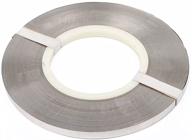 Pure Nickel Strip Roll -  0.1mm/0.15mm/0.2mm Thickness and 5mm/8mm Width