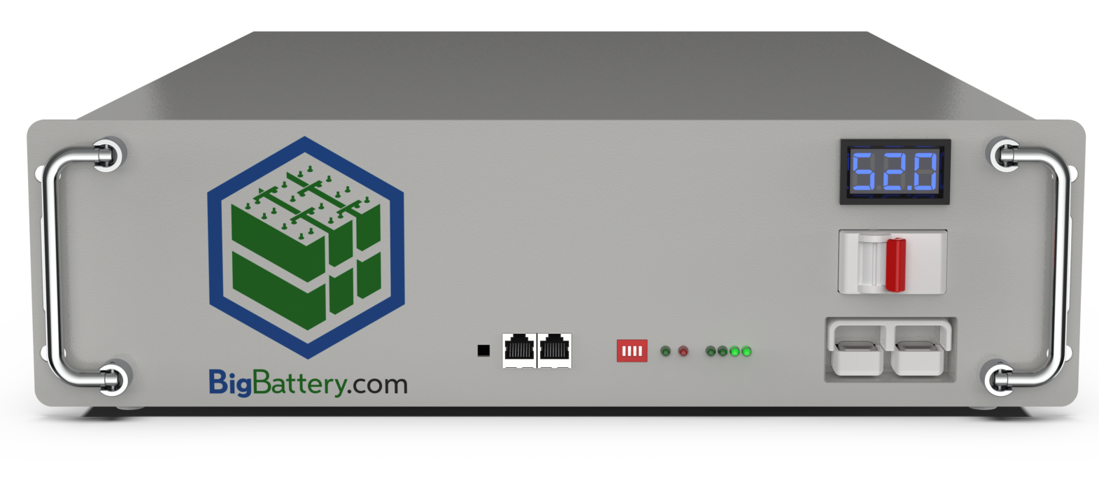 48V 103Ah 5.3kWh - Server Rack LiFePO4 Battery - BigBattery Lynx