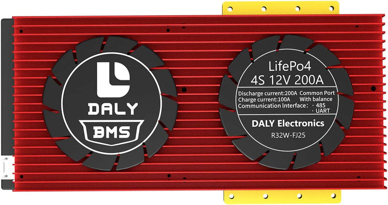 Daly 12V 200A BMS - 4S LiFePO4 - Bluetooth