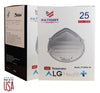 ALG N95 NIOSH Masks Soft Rigid Shell (25 Pack)