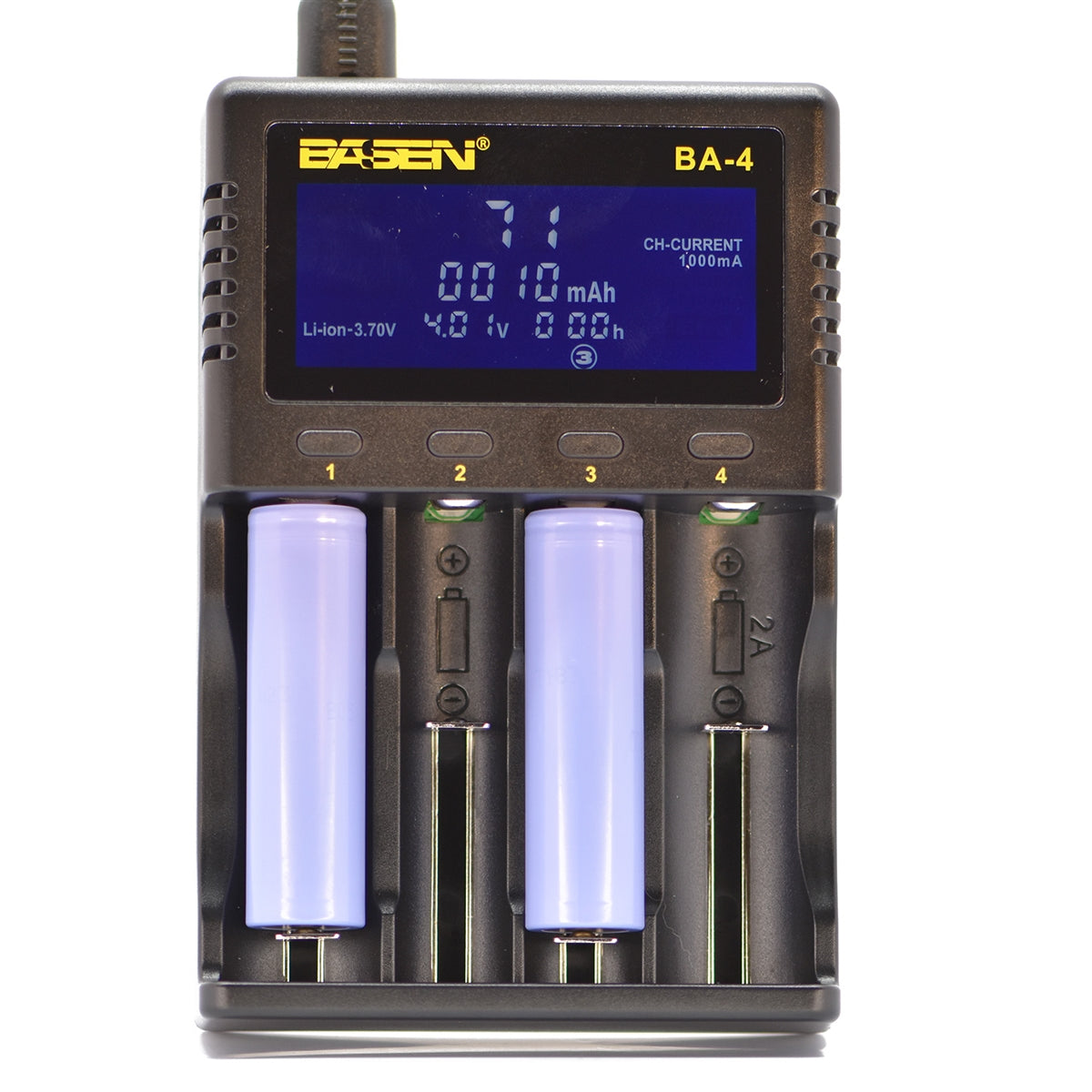 Basen BA-4 Battery Charger - LCD Display