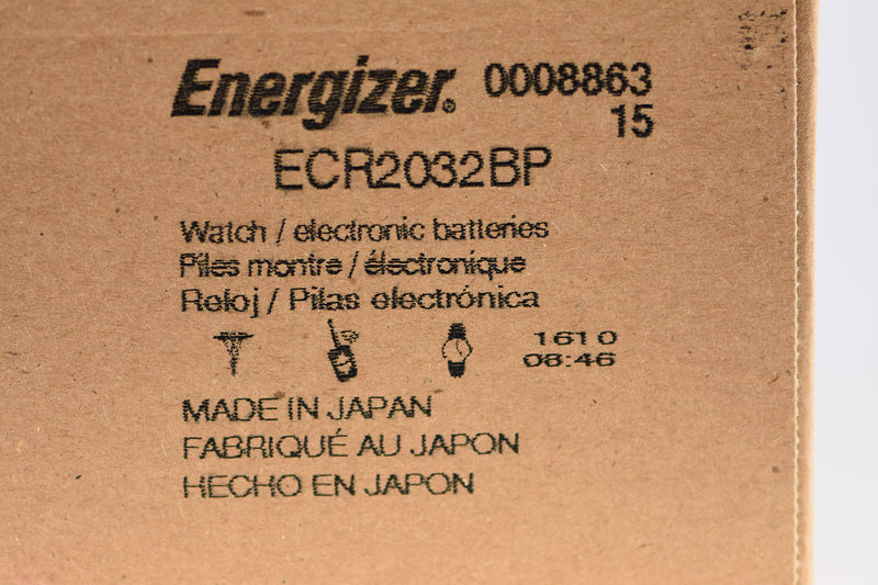 2 pc ENERGIZER CR2032 ECR2032 3v Battery EXPIRE 2030 MADE IN JAPAN