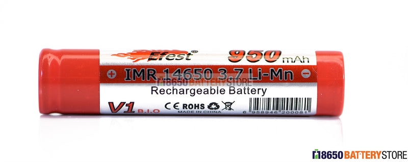 Efest 14650 950mAh 3.7V Rechargeable Battery