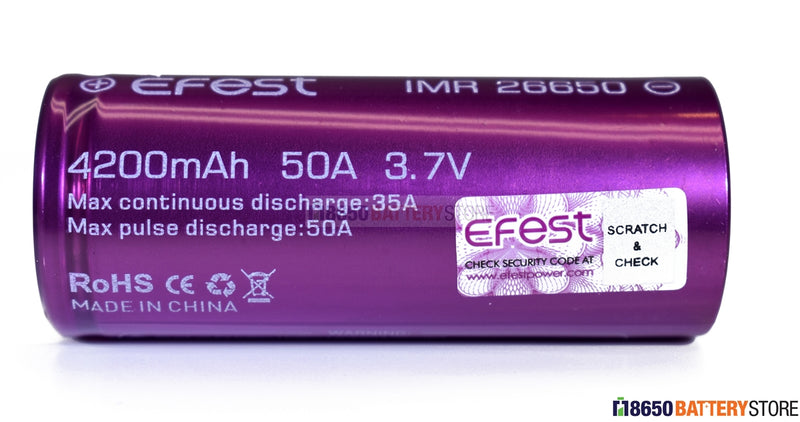 Efest 26650 4200mAh 35A Battery