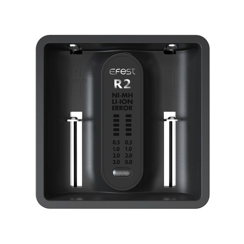 Efest iMate R2 Intelligent QC Battery Charger - Black