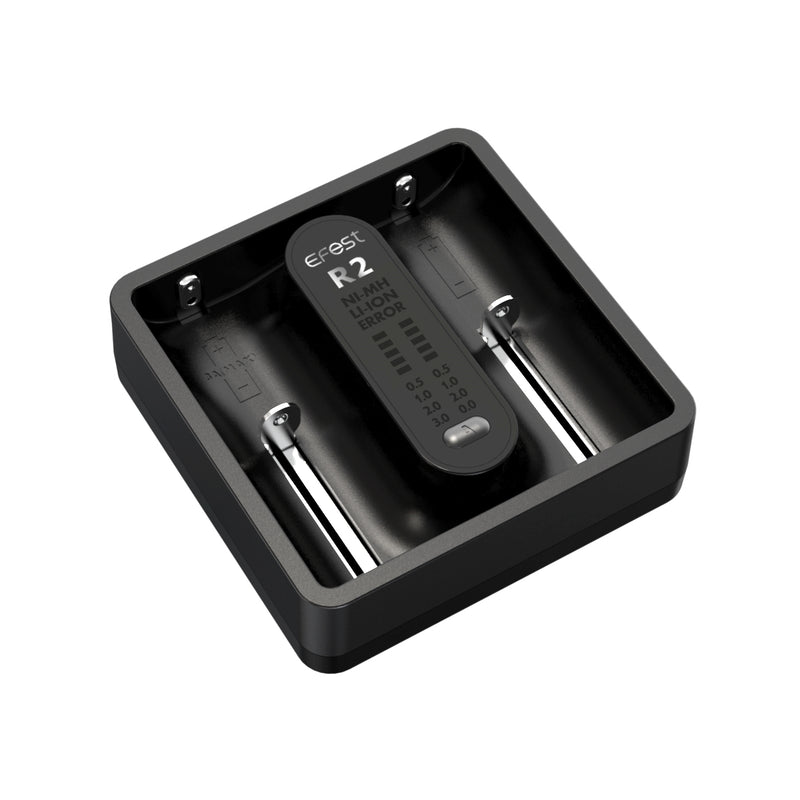 Efest iMate R2 Intelligent QC Battery Charger - Black