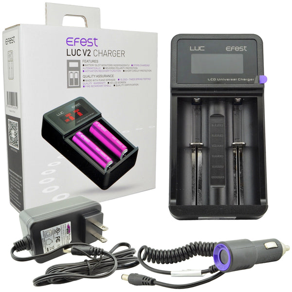 Efest LUC V2 2 Bay Battery Charger