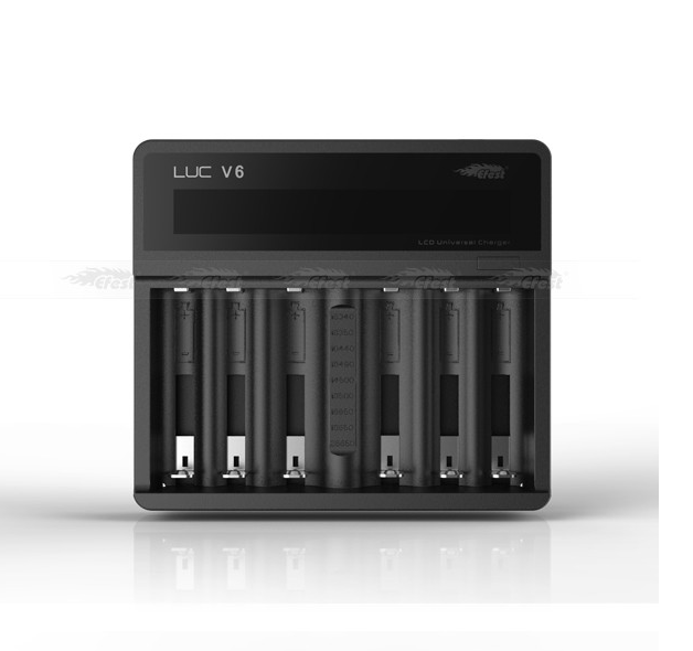 Efest LUC V6 6 Bay LCD Battery Charger