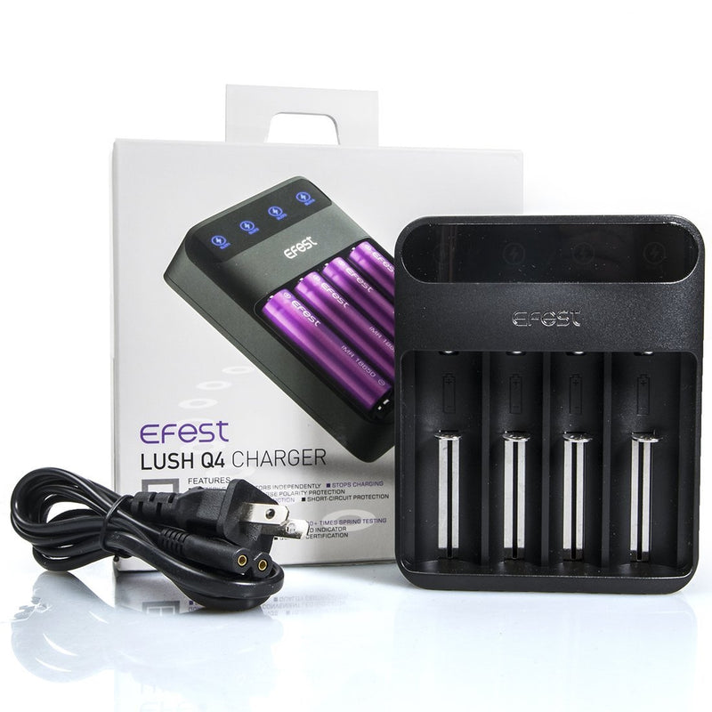 Efest LUSH Q4 4 Bay Battery Charger