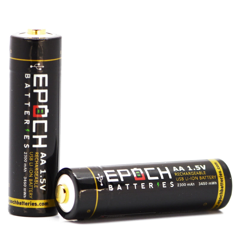 Epoch AA 1.5V 2300mAh USB Protected Li-ion Battery