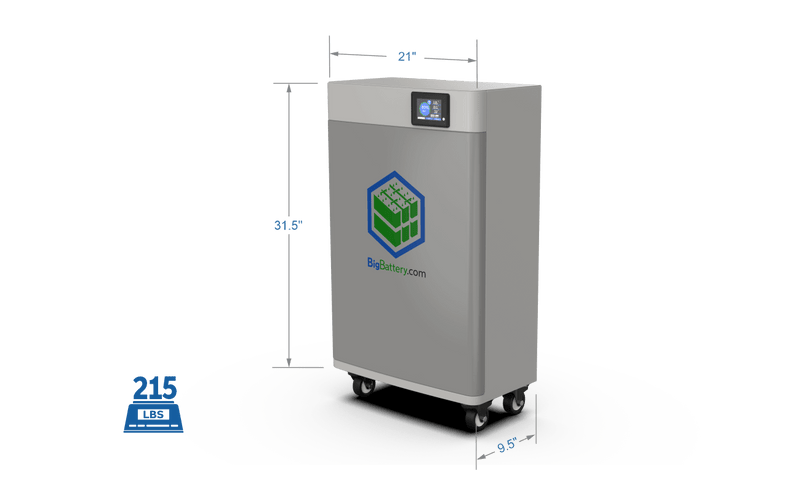48V 231Ah 11.8kWh - LiFePO4 Battery - BigBattery Cndr Elite