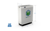 48V 120Ah 6kWh - LiFePO4 Battery - BigBattery Grila