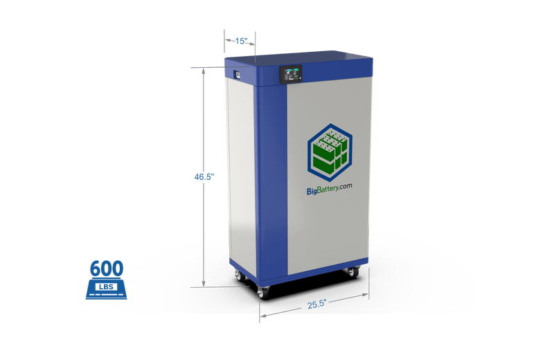 48V 300Ah 15.0kWh - LiFePO4 Battery - Bigbattery Kong Elite