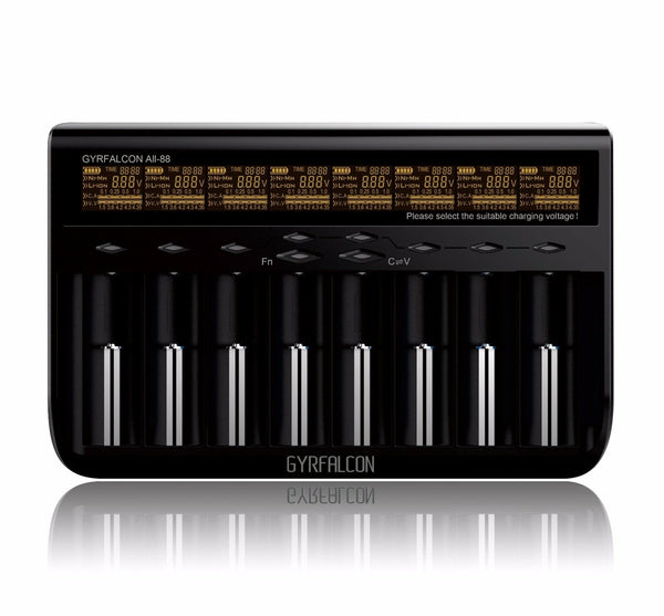 Gyrfalcon All-88 Professional 8 Bay Battery Charger