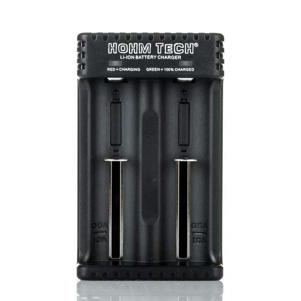 Hohm Tech School 2A 2 Bay Battery Charger