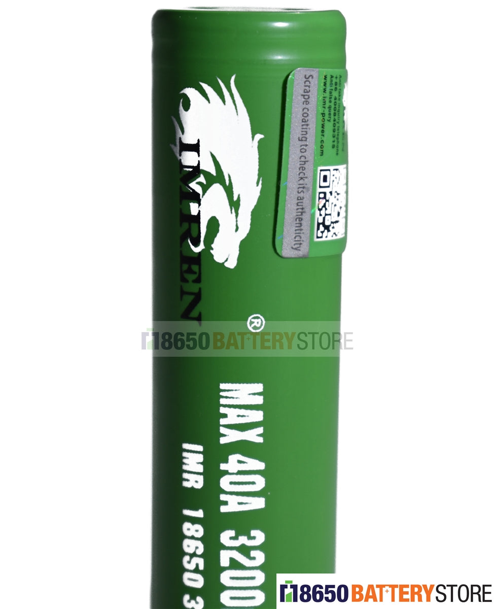 Imren 18650 3200mAh 40A IMR Battery