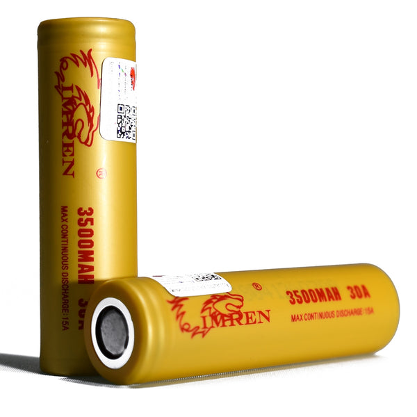 Imren 18650 3500mAh 30A IMR Vape Battery - 18650 Battery Store