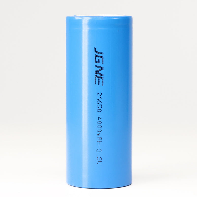 JGNE 3.2V 26650 4000mAh 11.4A LiFePO4 Battery