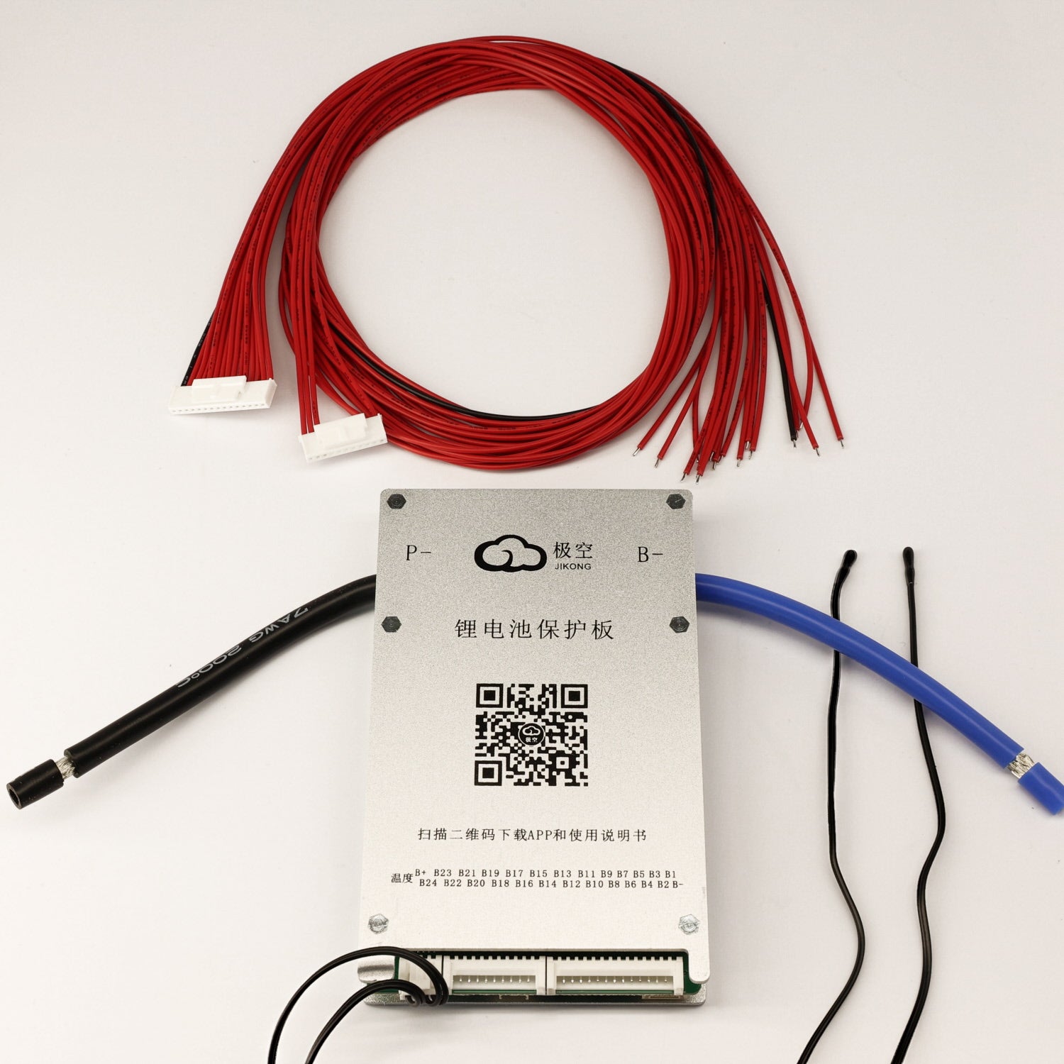 JK BMS 8-17S - 60A Continuous - 100A Peak - 0.6A Active Balancing - JK-BD6A17S6P