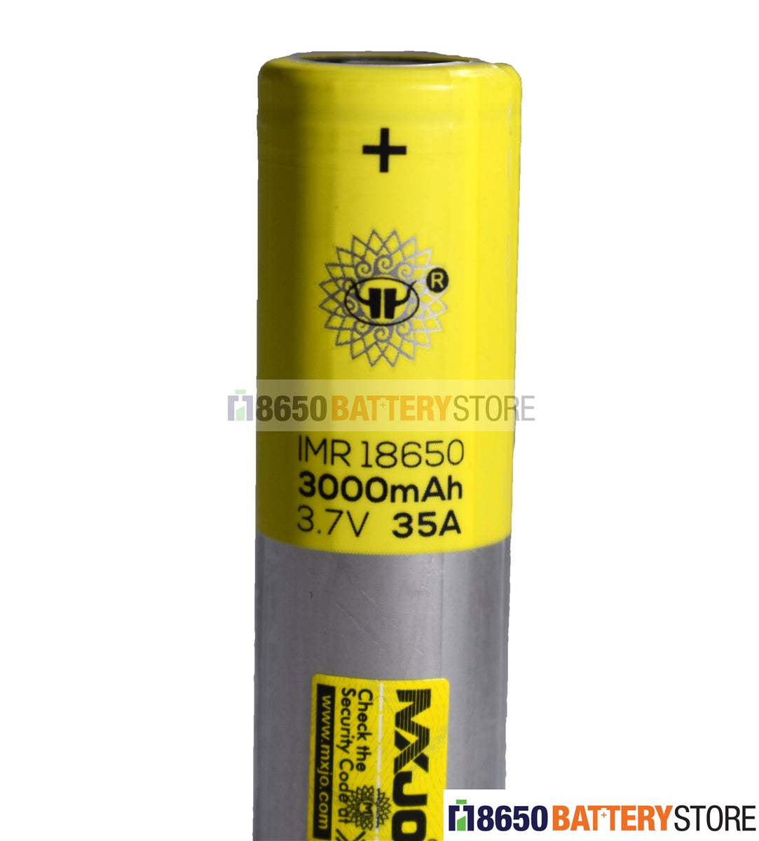 MXJO 18650 3000mAh 35A IMR Battery