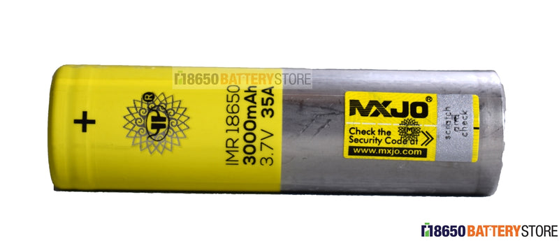 MXJO 18650 3000mAh 35A IMR Battery