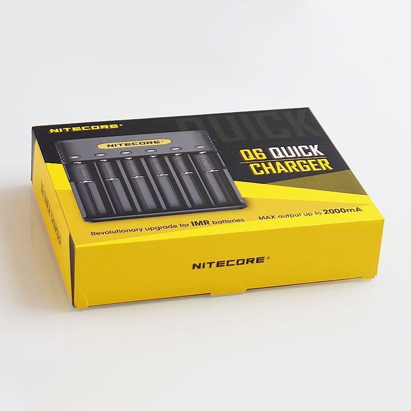 Nitecore Q6 - 6 Bay Battery Charger