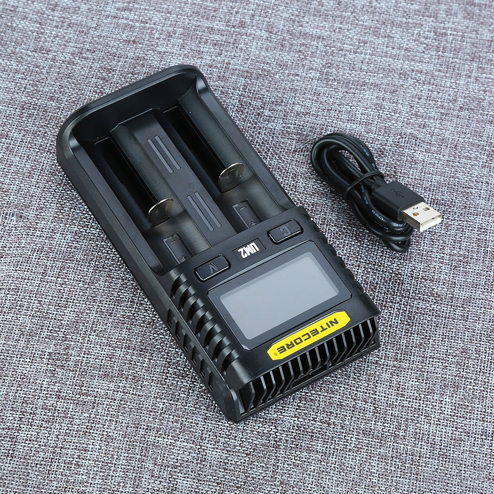 Nitecore UM2 Digital LCD Battery Charger