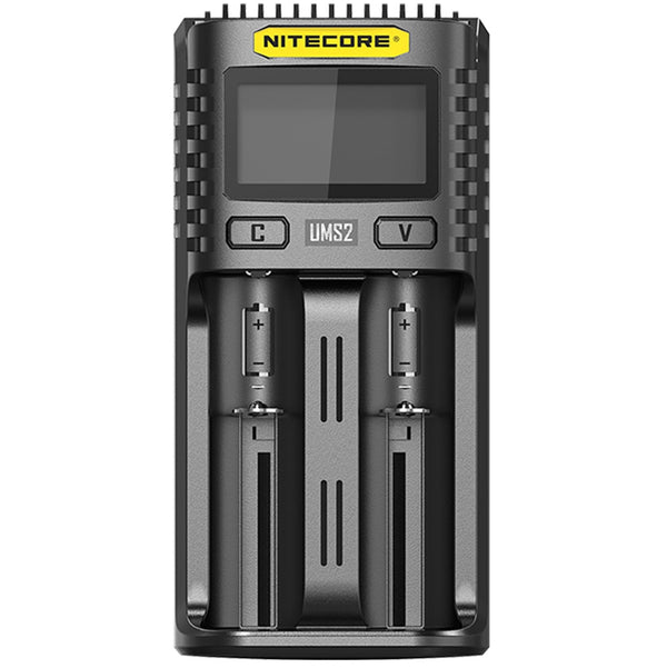 Nitecore UMS2 Superb LCD Battery Charger