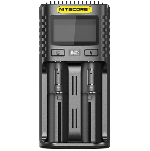 Nitecore UMS2 Superb LCD Battery Charger