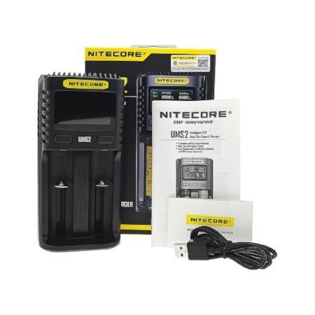 Nitecore UMS2 Superb LCD Battery Charger