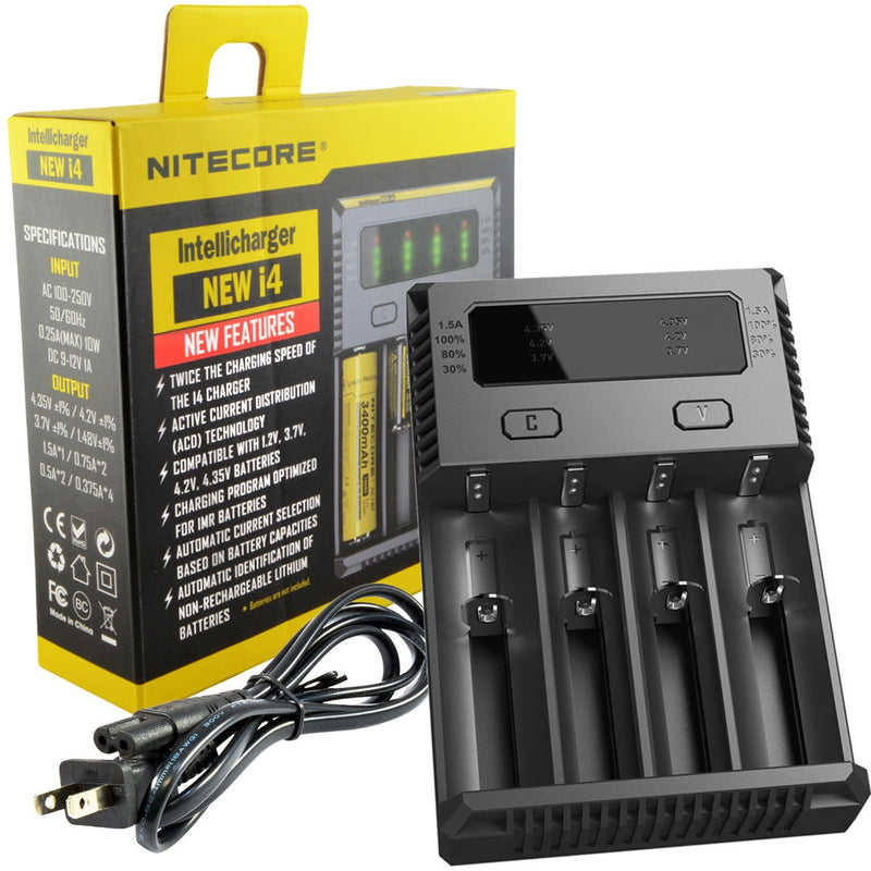 Nitecore i4 - 4 Bay Battery Charger