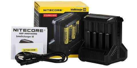 Nitecore i8 - 8 Bay Battery Charger